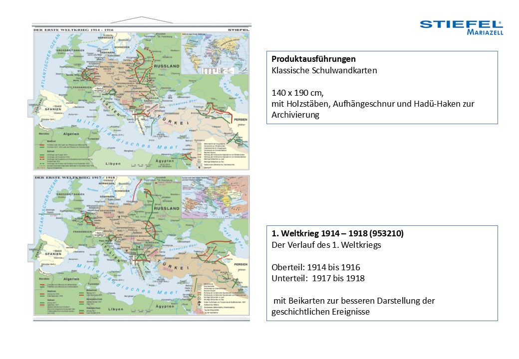 1. Weltkrieg 1914 – 1918