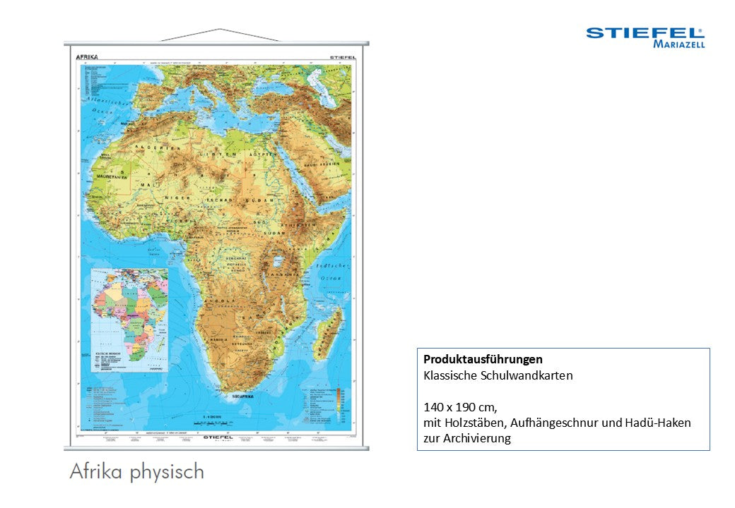 Afrika physisch