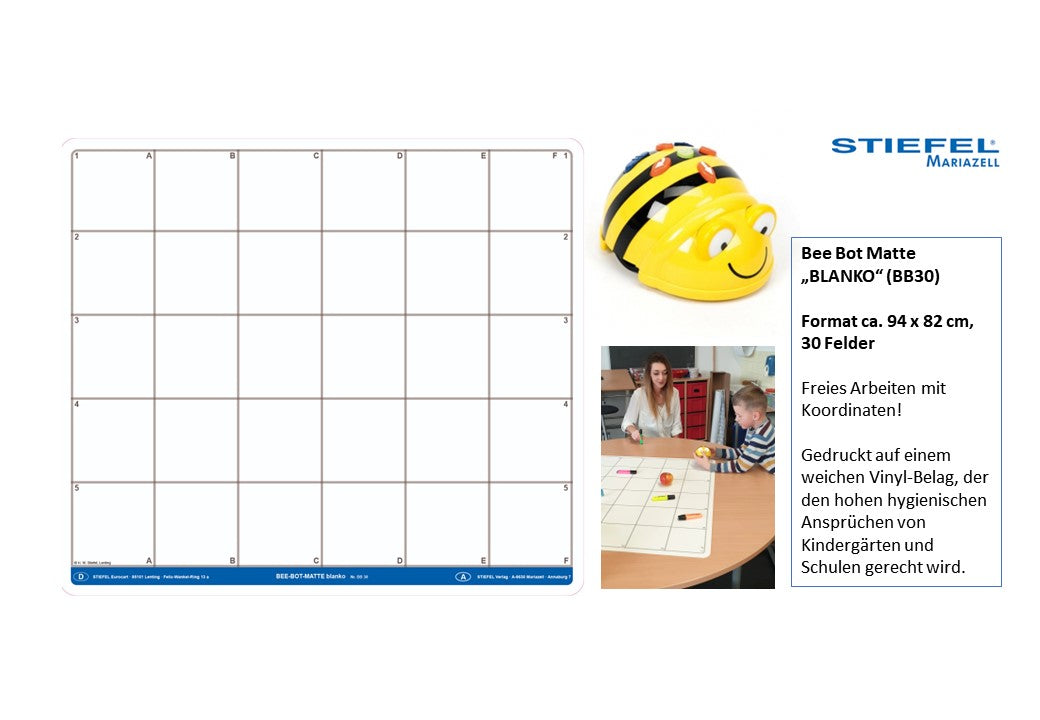 Bee Bot Matte „BLANKO“ (BB30) als UMeW