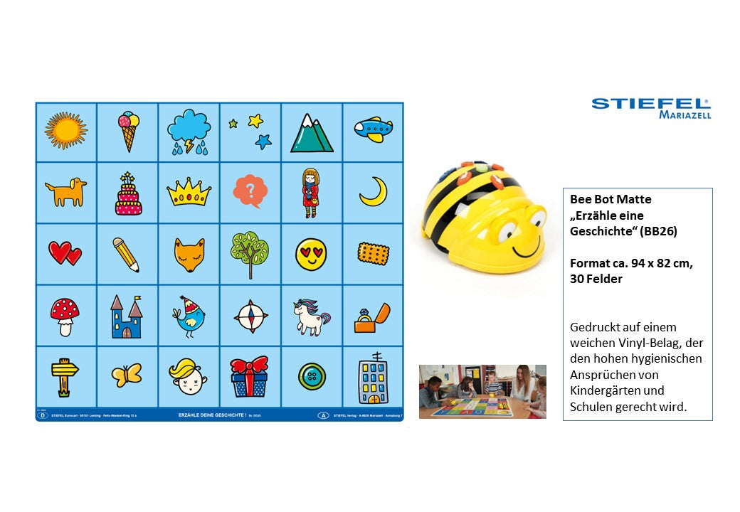 Bee Bot Matte „Erzähle eine Geschichte“ (BB26)