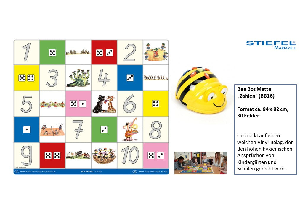 Bee Bot Matte „Zahlen“ (BB16)