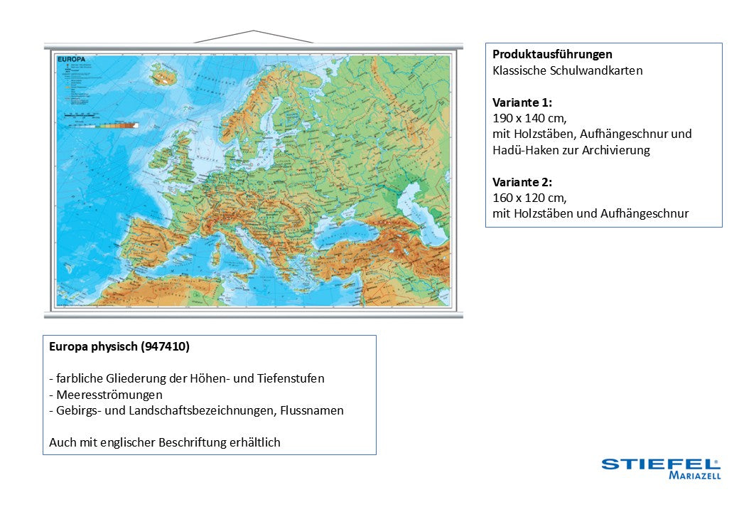 Europa physisch
