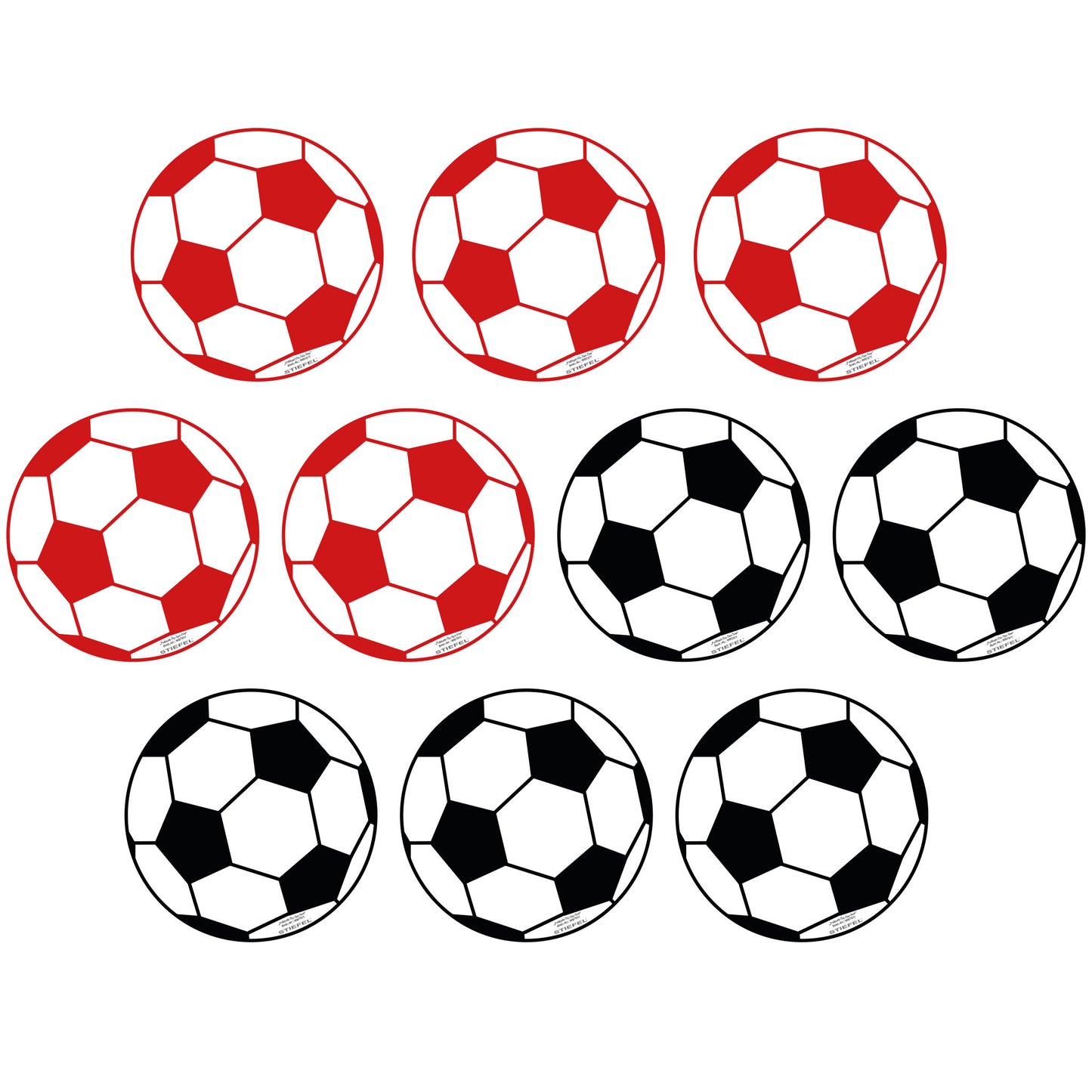 XXL-Fußball-Tic-Tac-Toe