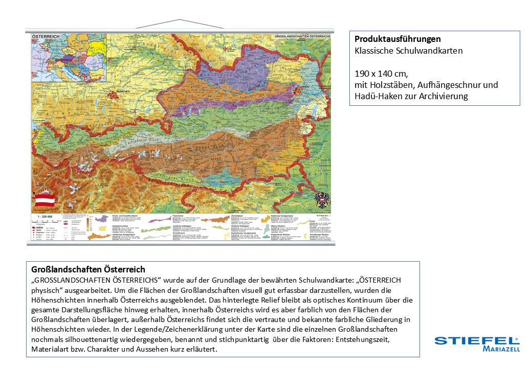 Großlandschaften Österreich