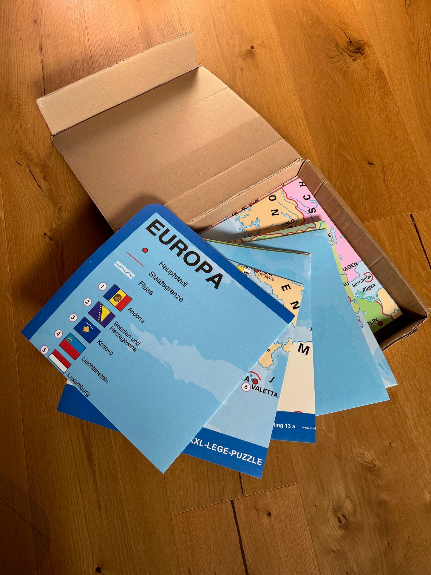 XXL-Lege-Puzzle „EUROPA“ (WB7812-1)