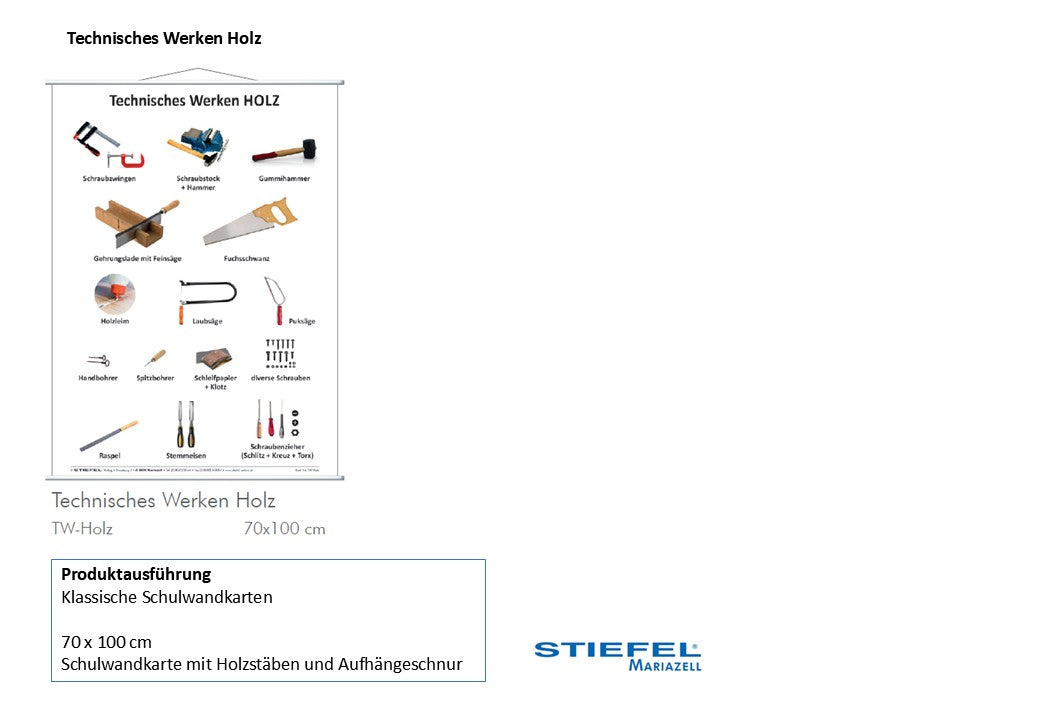 Technisches Werken Holz
