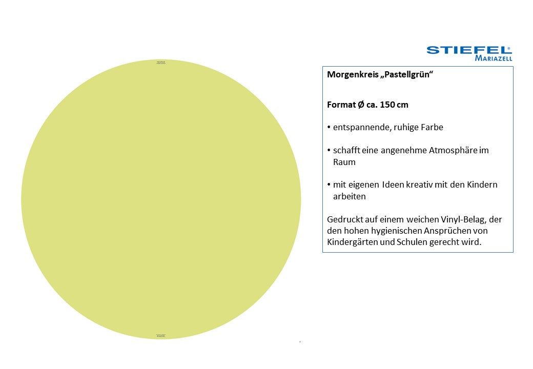 Morgenkreis „Pastellgrün“