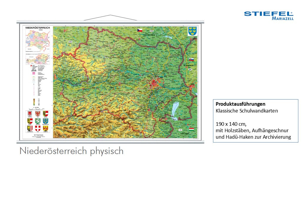 Niederösterreich physisch