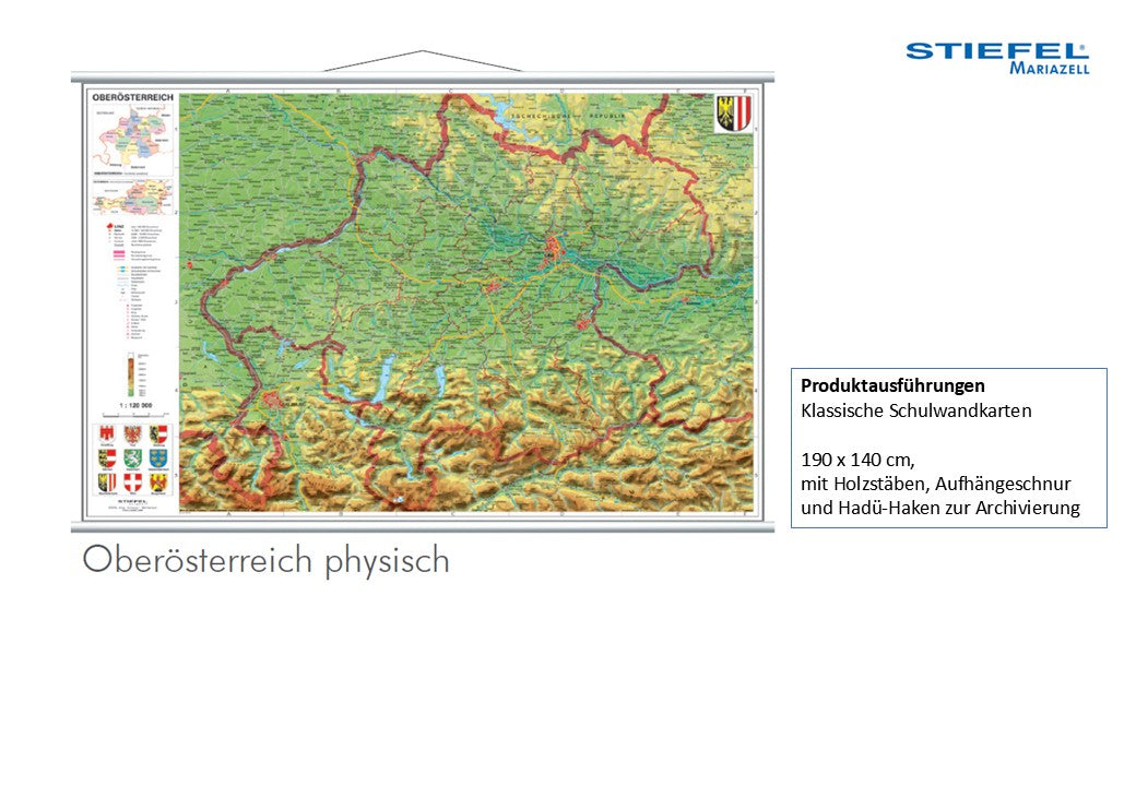 Oberösterreich physisch