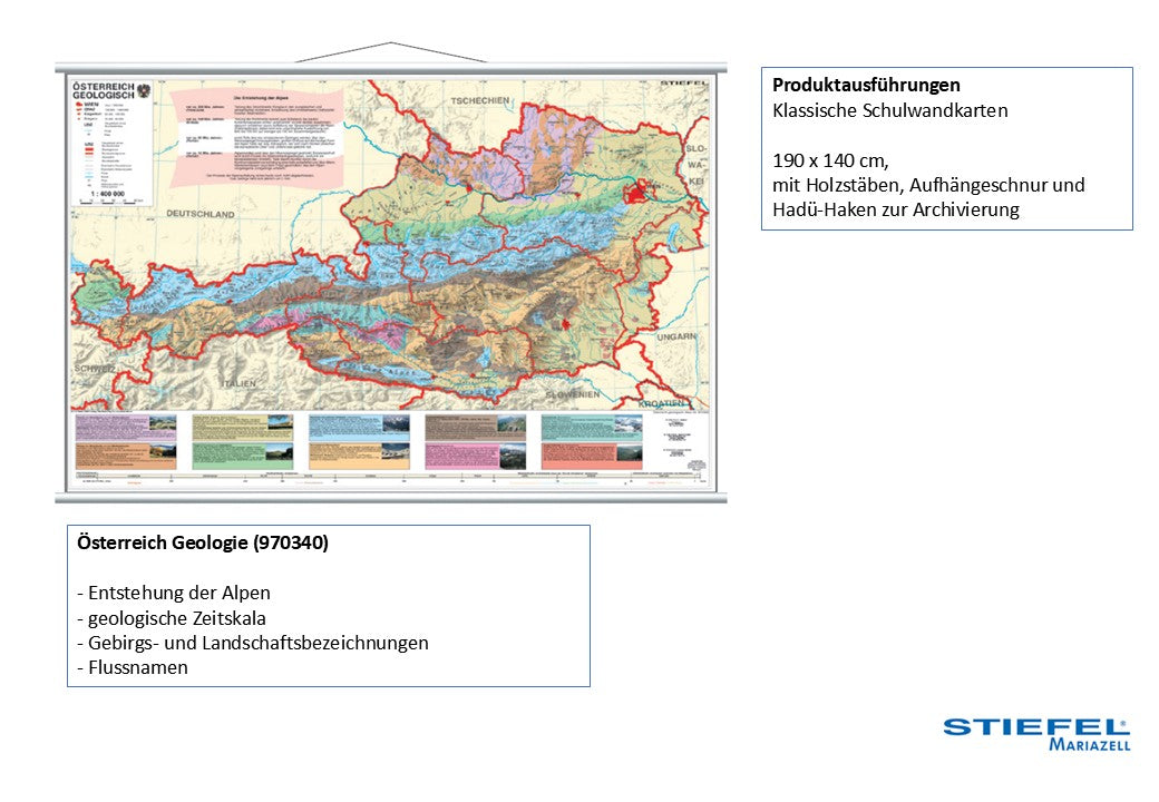 Österreich Geologie