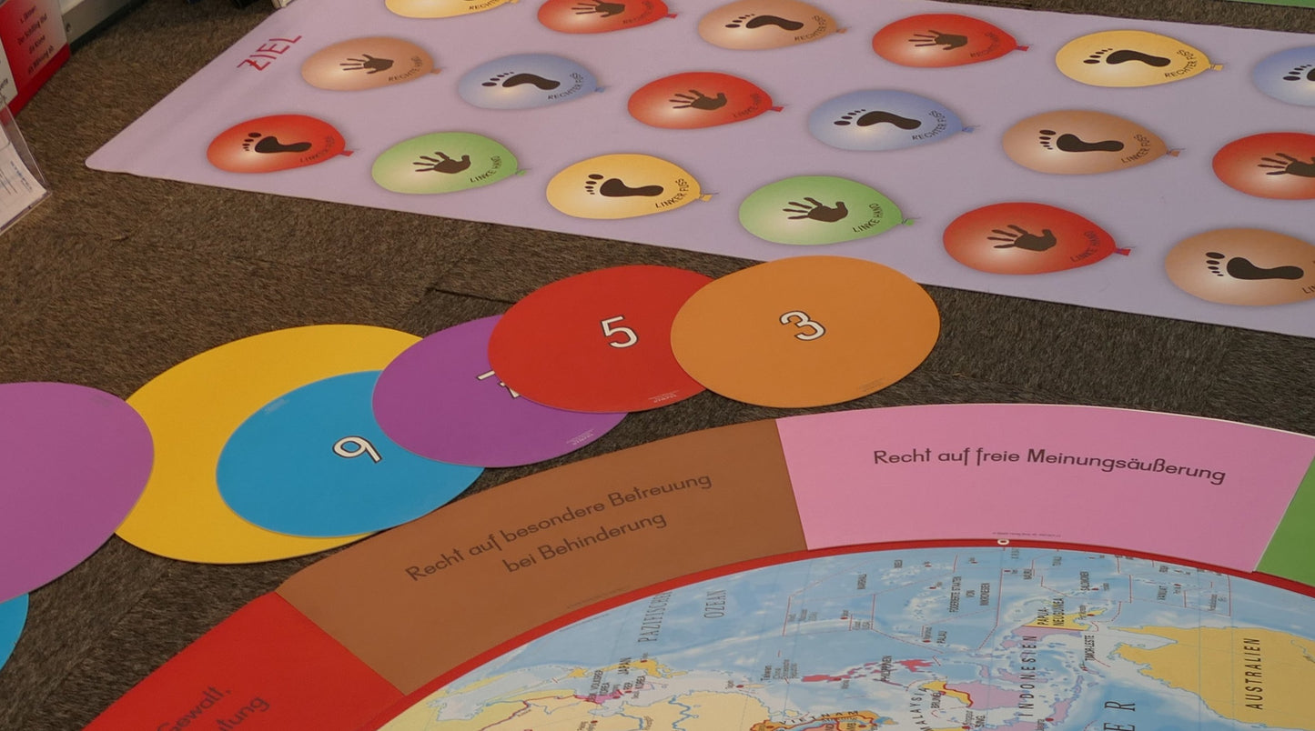 Kindersitzmatten-Set Ø 33 cm