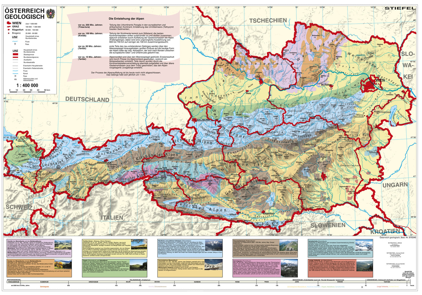 Österreich Geologie