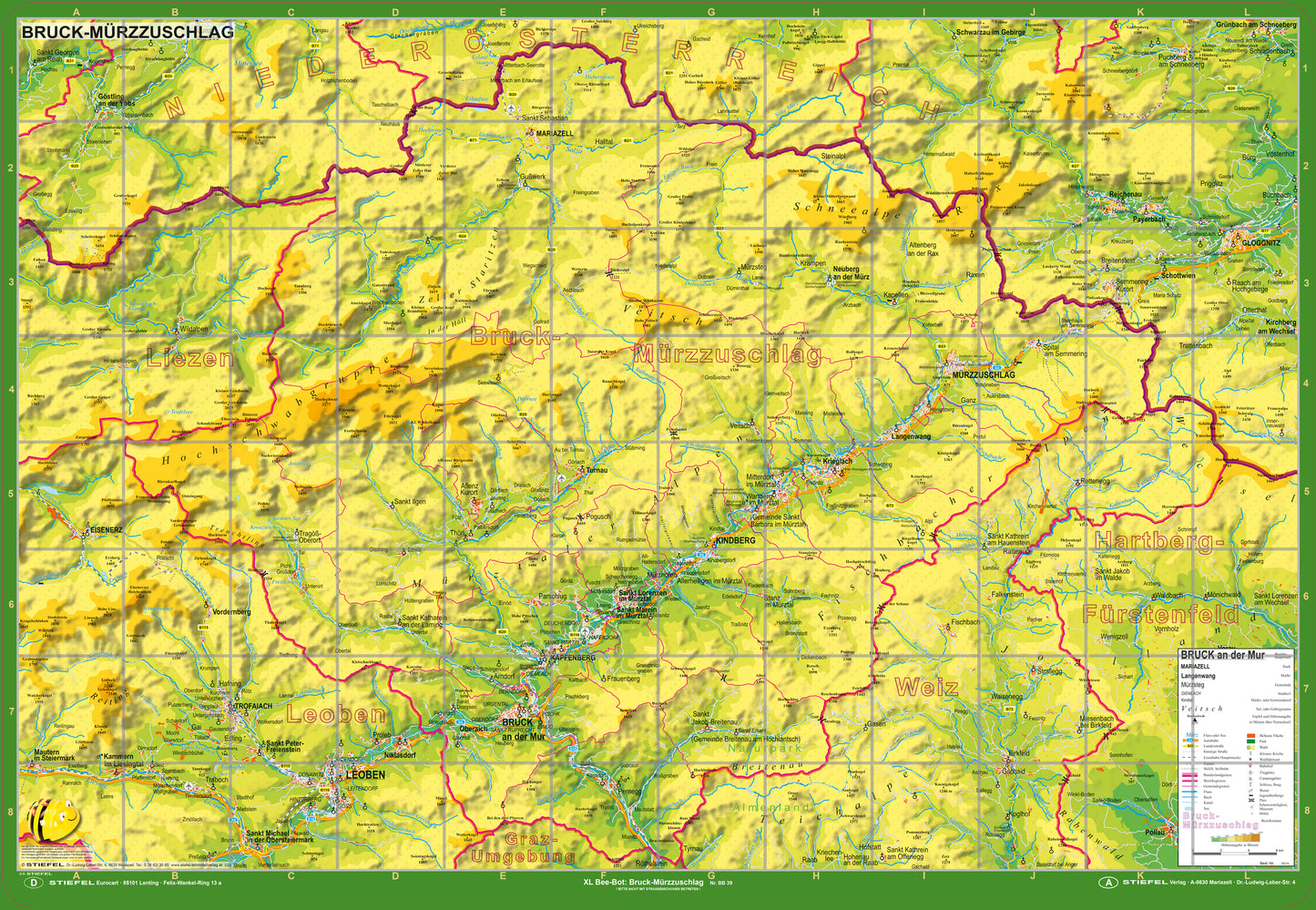 Bee Bot Matte Steiermark „Bruck-Mürzzuschlag“ (BB39)