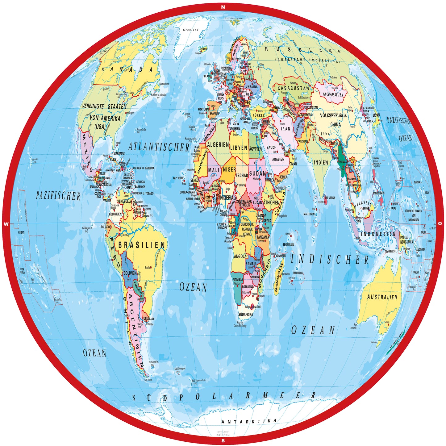 Morgenkreis „Weltkarte“