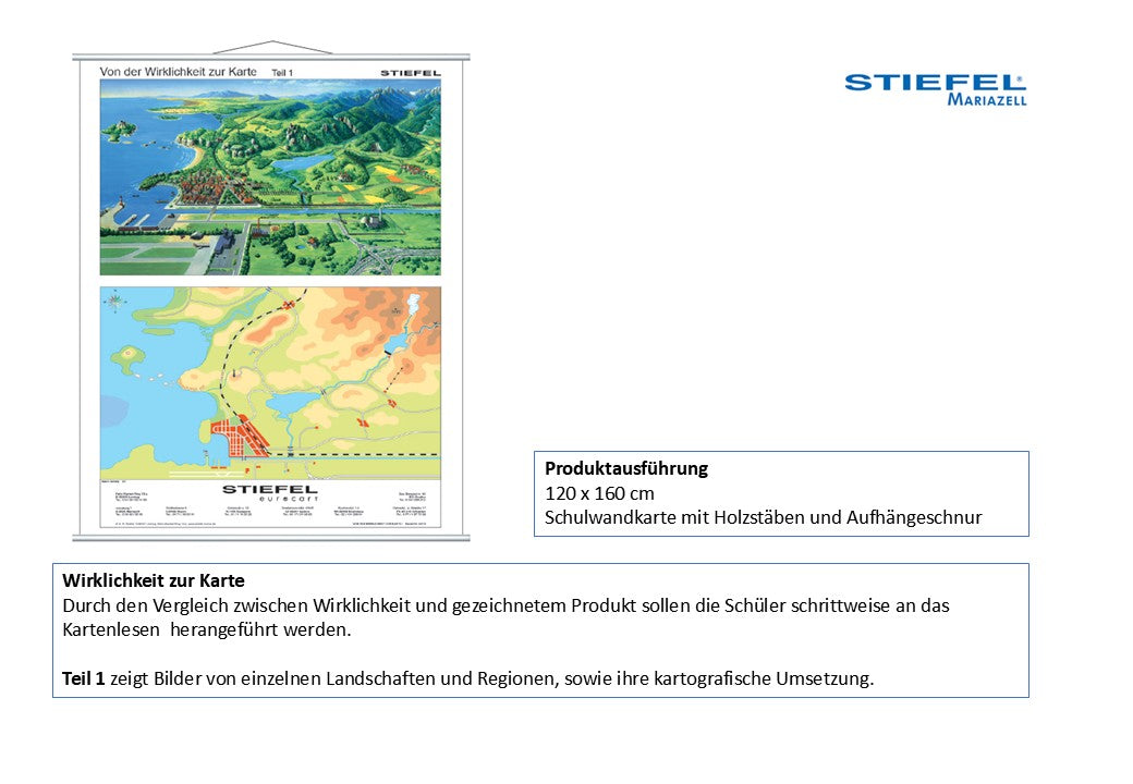Wirklichkeit zur Karte Teil 1