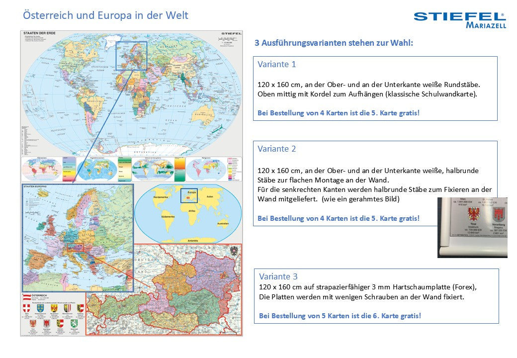 "Österreich und Europa in der Welt" die fächerübergreifende 3er Karte