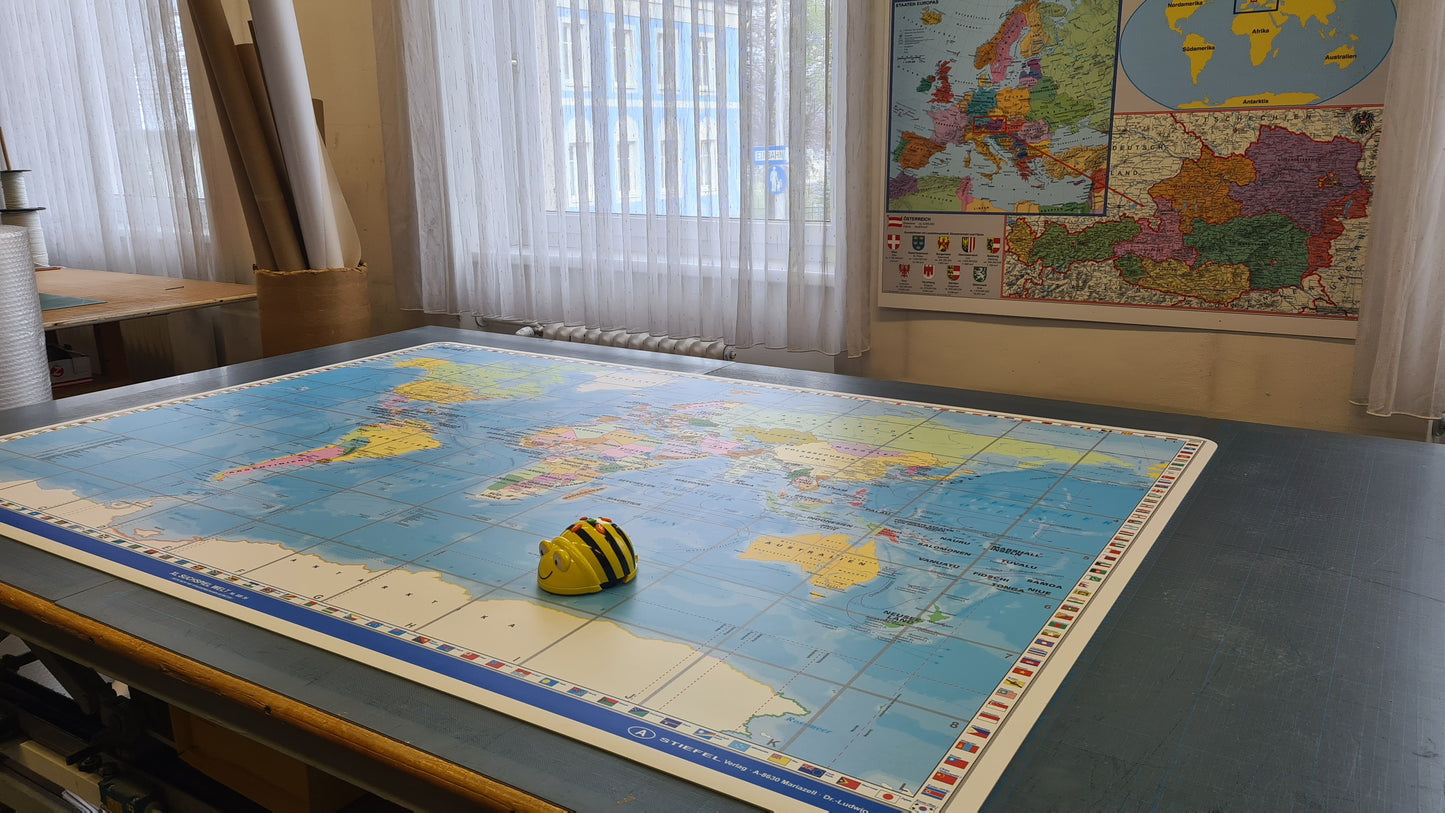 Bee Bot Matte  „Die Welt“ (BB36) als UMEW