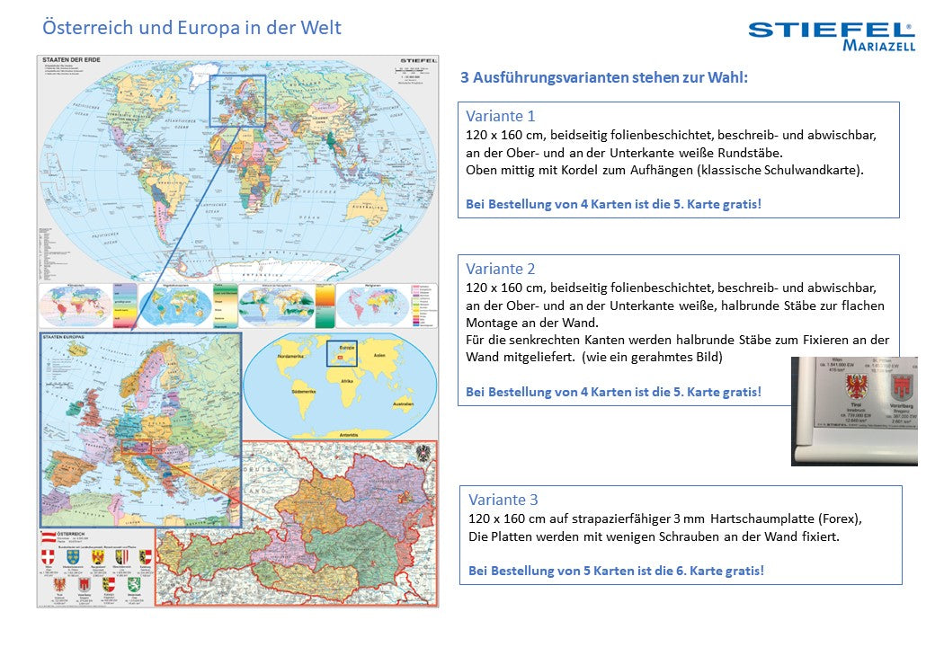 "Österreich und Europa in der Welt" die fächerübergreifende 3er Karte