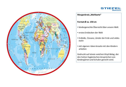 Morgenkreis „Weltkarte“