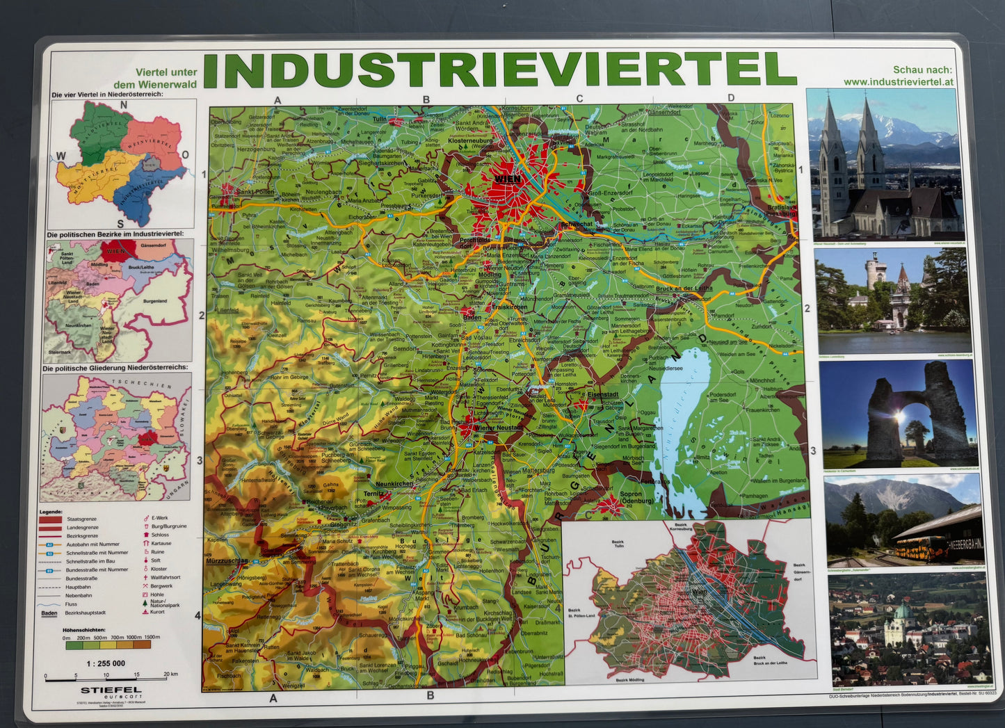 Restposten - Industrieviertel DUO Schreibunterlage