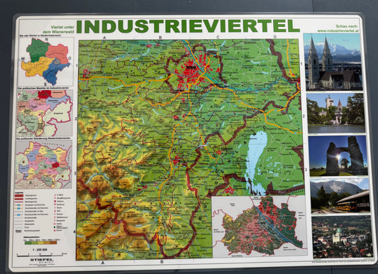 Restposten - Industrieviertel DUO Schreibunterlage